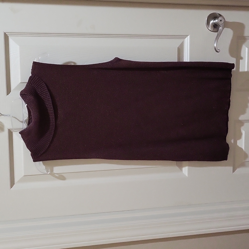 Pine Needles New York women's top, XL, shimmery Brown